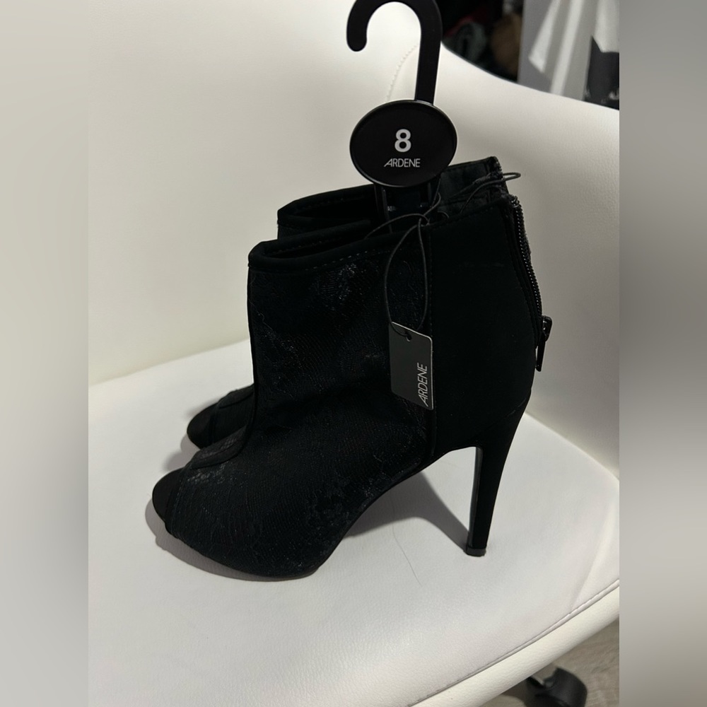 Ardene open toe high heels.